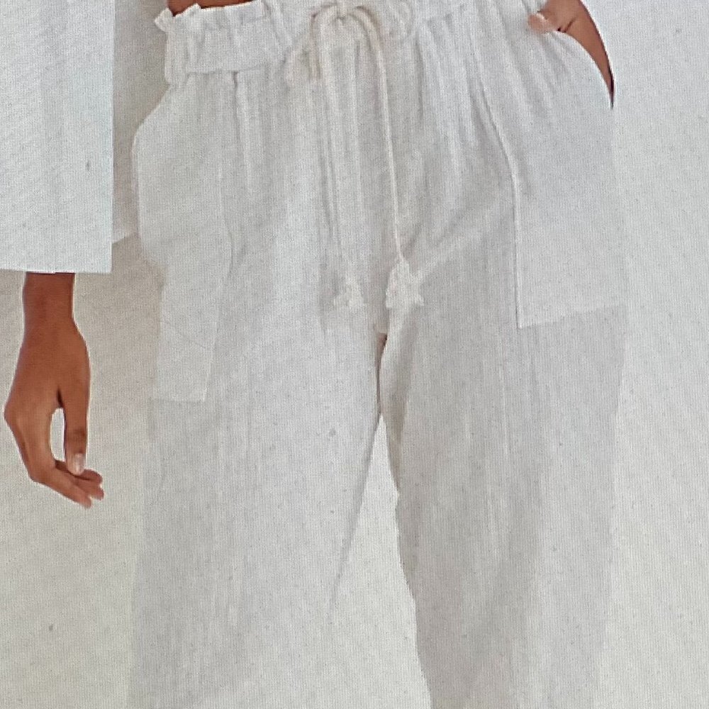 Madewell Beach Cover-Up Track Trousers Size S